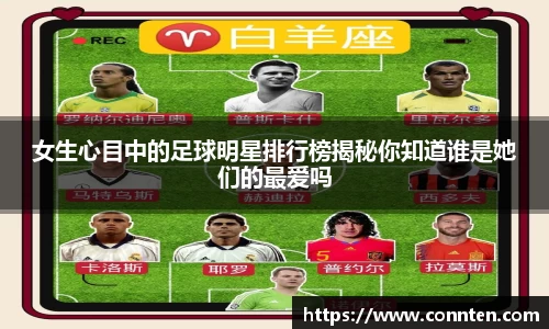 女生心目中的足球明星排行榜揭秘你知道谁是她们的最爱吗